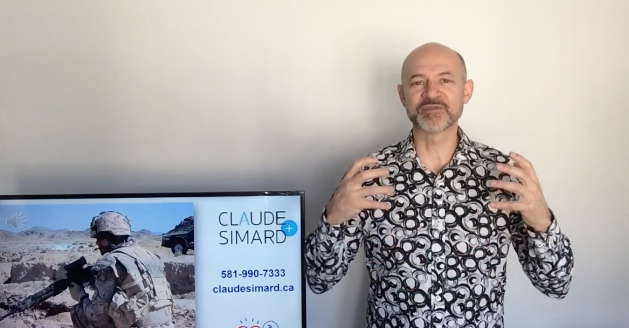 Conférences à distance pour entreprise | Claude Simard, conférencier, coach et auteur